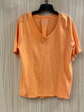 Chico's Orange top size large
